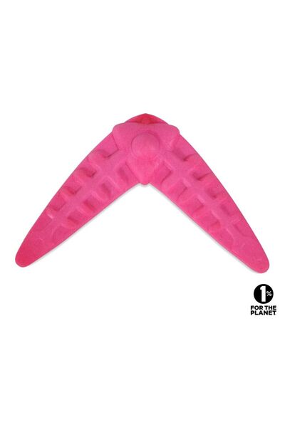 VADIGRAN Boomerang Παιχνίδι Καουτσούκ TPR Ροζ 17cm 140gr