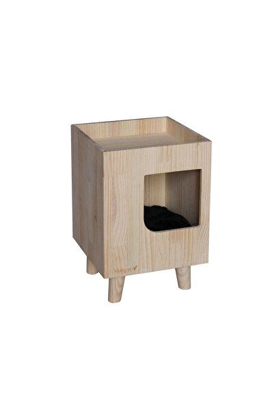 VADIGRAN Urban Cat Climber Shorty Ονυχοδρόμιο και Σπιτάκι για Γάτες 33×33×48cm