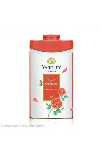 YARDLEY بودرة التلك بعطر الورد الأحمر من ياردلي 250 جرام