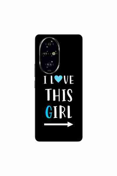 OEM Husa compatibila cu Honor 200 Pro Silicon Gel Tpu Model Cupluri I love Th...