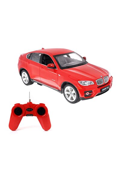 Rastar Masina cu telecomanda BMW X6, 1:24, Rosu