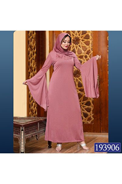 ABAYA عباية شوق جرسية كم واسع وطرحة * كشمير