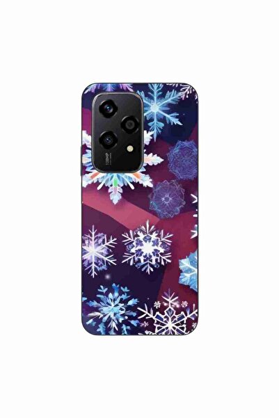 OEM Case compatible with Honor 200 Lite Silicone Gel Tpu Snowflake Pattern