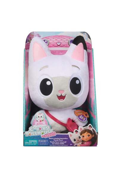 Gabby's Dollhouse Gabbys Dollhouse Meow-Mazing Pandy Paws Interactive Plush T...