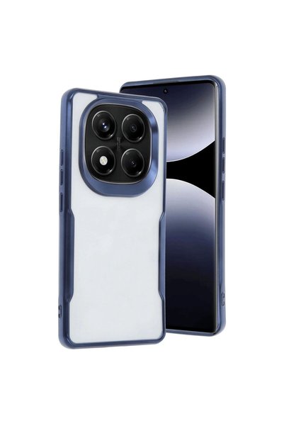 OEM غطاء حماية من السيليكون لهاتف Xiaomi Redmi Note 14 Pro 5G - أزرق داكن