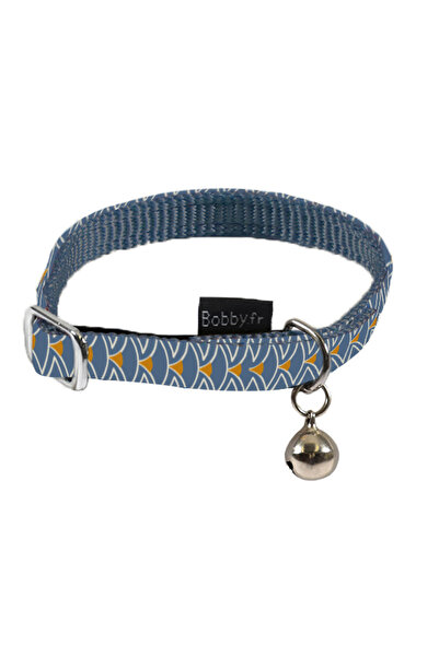Bobby geisha cat collar - blue