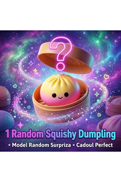 Picodino Squishy Gălușcă, Misterios Aleatoriu Antistres Multicolor, Squishy K...