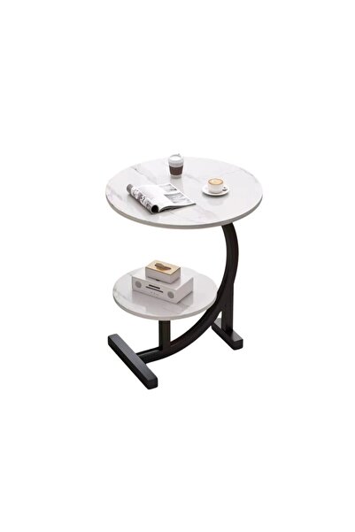 Smart Heater & Cooler Măsuță de cafea modernă – Design elegant din MDF și met...