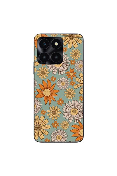 OEM Husa compatibila cu Honor X6a Silicon Gel Tpu Model Vintage Meadow