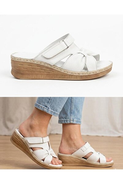 Ziggo Platform heel slippers