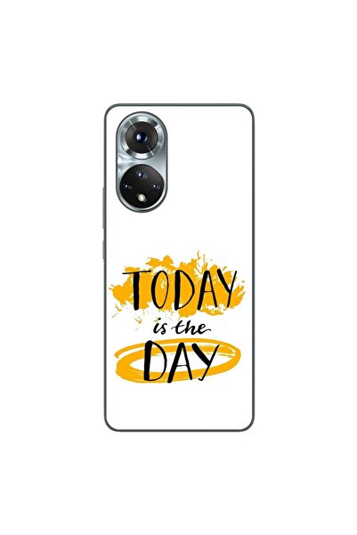 OEM Husa compatibila cu Honor 50 Silicon Gel Tpu Model Mesaj Today Is The Day