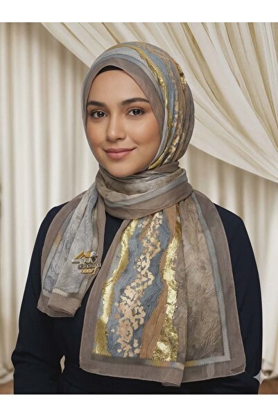 4seasons scarf Crepe Chiffon Veil