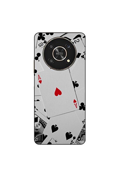OEM Husa compatibila cu Honor X30 Silicon Gel Tpu Model Carti Poker