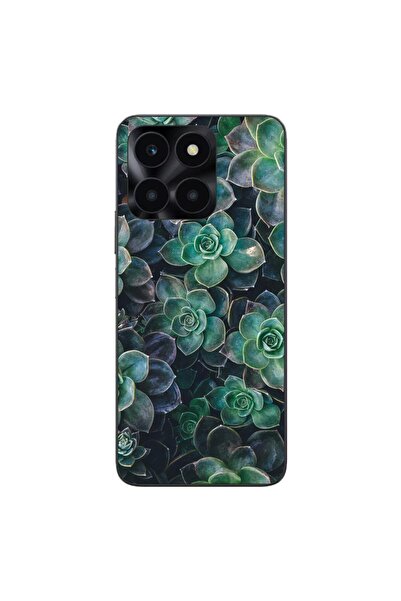 OEM Husa compatibila cu Honor X6a Silicon Gel Tpu Model Flori de Stanca