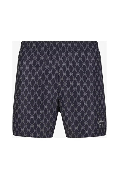 KARL KANI Șorturi de baie pentru bărbați, cu monogramă integrală, M