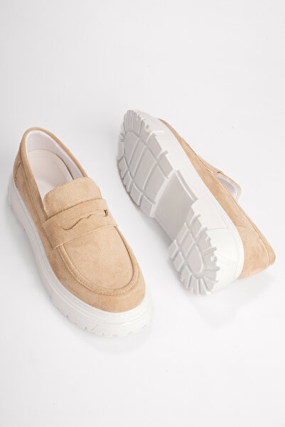 BESKAR Ανδρικά παπούτσια casual KB X11 Kuback Beige Suede