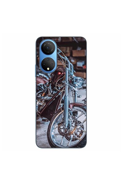 OEM Husa compatibila cu Honor X7 Silicon Gel Tpu Model Harley Garage
