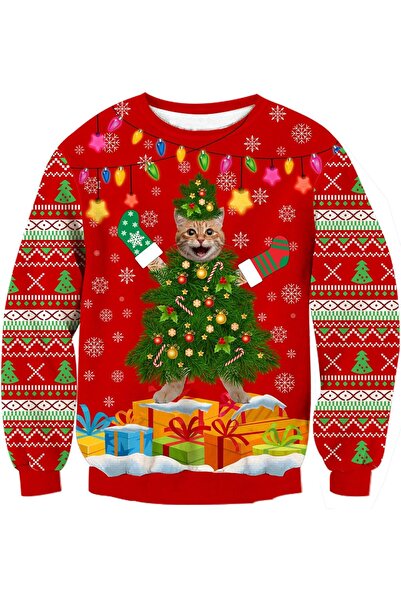 Other Fanient Unsiex Christmas Jumper, Ugly Christmas Jumper, 3D Printed Patt...