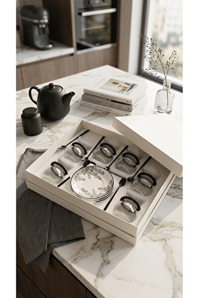 Generic Luxury Tea Set - Elegant Patterned Teacups.