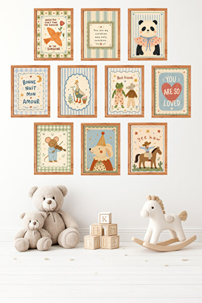 UNT Set de 10 pasteluri cu aspect de ramă |   Camera bebelușului |   Set de p...