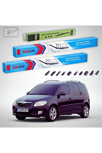 TEAMCAR Σκόντα Ρούμστερ 5J 2006-2013 Μάκτρα Υαλοκαθαριστήρων |   Σετ Επίπεδων...