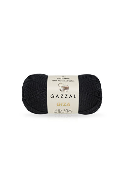 Gazzal Giza 100% bumbac mercerizat – 50 g 125 m fir subțire pentru tricotat d...