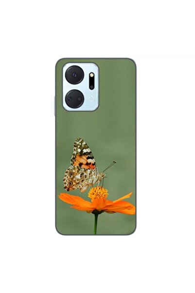 OEM Husa compatibila cu Honor X7a Silicon Gel Tpu Model Fluture