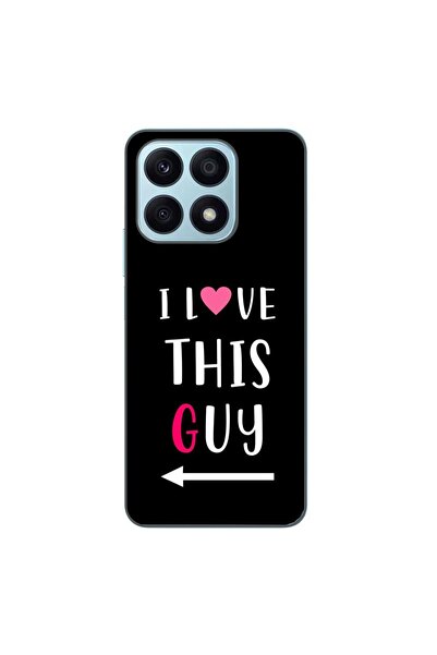 OEM Θήκη συμβατή με Honor X8a, από σιλικόνη gel TPU, με σχέδιο ζευγαριών  "Αγ...