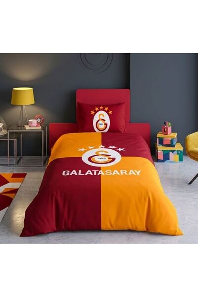 Taç SET DE LENJERIE DE PAT GALATASARAY LEGENDAR, LICENȚIAT PENTRU O PERSONĂ, ...