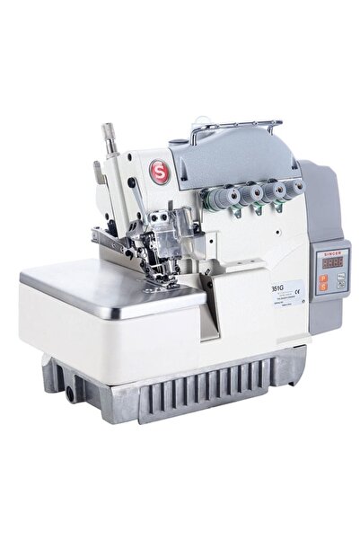 SİNGER 351 G-251 M 35 EA-06 High Speed Energy Saving Integrated Overlock Mach...