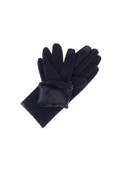ButicCochet Mănuși de iarnă pentru femei, din material sintetic și bumbac, cu...