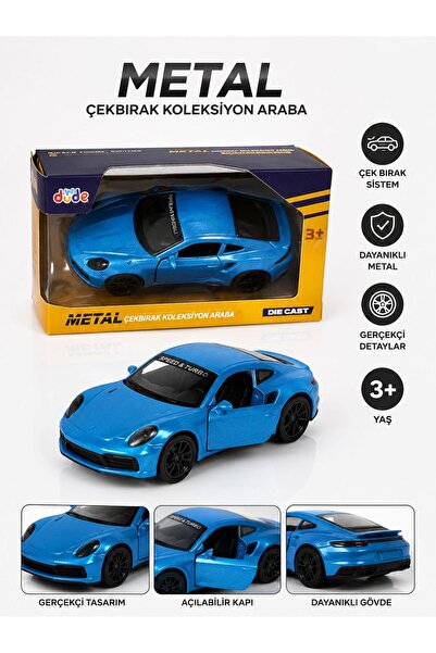 Toys Metal Çek Bırak Araba