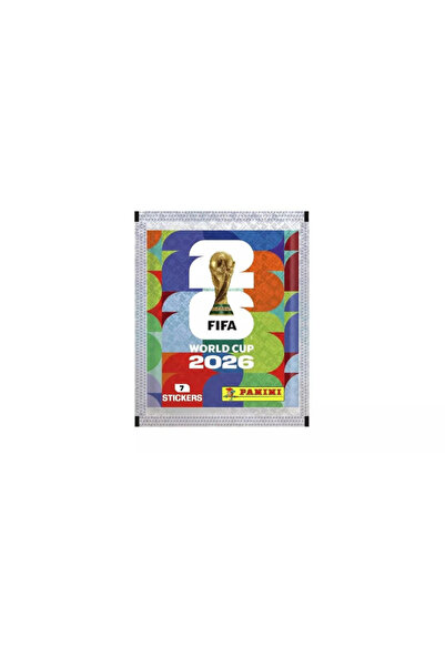 Panini FIFA World Cup 2026 Sticker Paket 7 Çıkartmalı Dünya Kupası Koleksiyon...