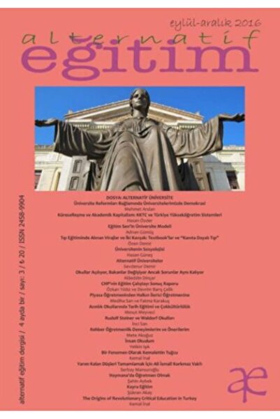 Yeni İnsan Yayınevi Alternatif Eğitim Dergisi Sayı 3