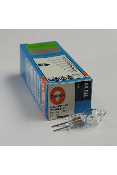 Osram 64410S 10 Watt 6Volt G4 Duy Eksanal Flemanlı Kapsül Halojen Ampul - ÖZE...
