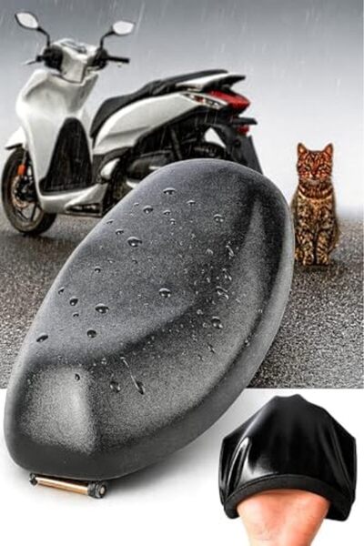 Yıldızan Tamgün (1056) Sym Fiddle 3 125 Waterproof Motorcycle Black Leather S...