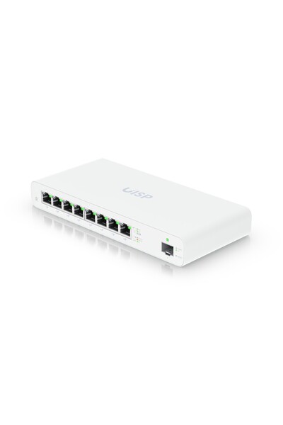 Ubiquiti UISP-R-EU |   Router |   MicroPoP, 8x RJ45 1000Mb/s, 1x SFP, 110W