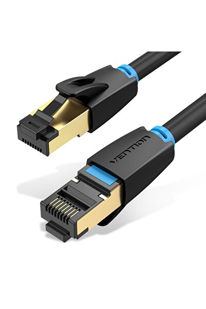 OEM Cablu patch Vention Cat.8 SFTP 1M Negru