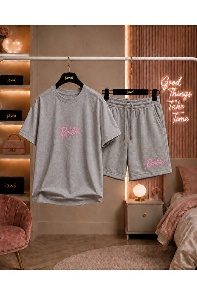 JAWÜ STYLE Barbie Printed Premium Kids' Set