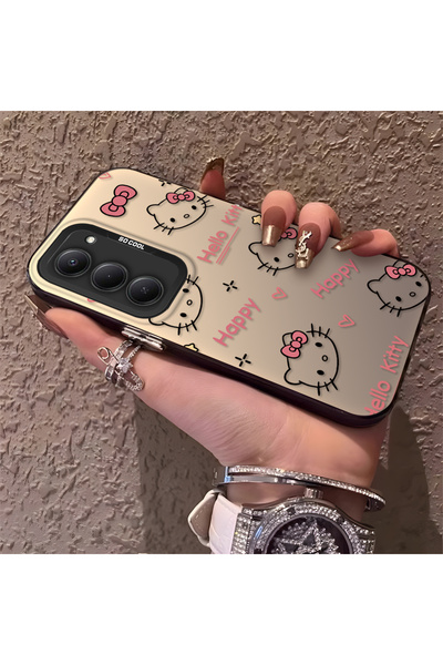 ARTISHELL Redmi 15 5G Uyumlu, çizgi film-anime kedi desenli şok korumalı tele...