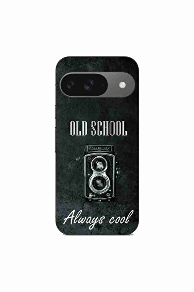 OEM Husa compatibila cu Google Pixel 9 Silicon Gel Tpu Model Retro Camera