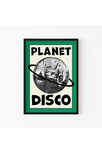 NT Handmade Pictură murală Planet Disco cu imprimare UV protejată cu PVC, cu ...