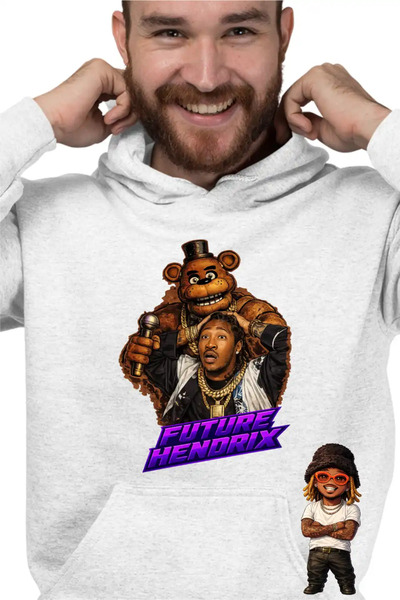 OEM Ανδρικό Φούτερ με Κουκούλα Future Fnaf Five Nights at Freddy's