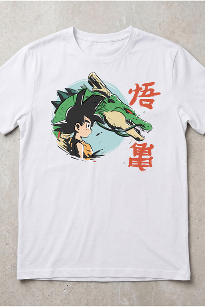 Silkensoul Dragon Ball Goku and Vegeta Design Standard Fit Anime Unisex T-Shirt