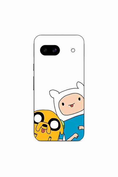 OEM Case compatible with Google Pixel 8A Silicon Gel Tpu Model Finn and Jake ...