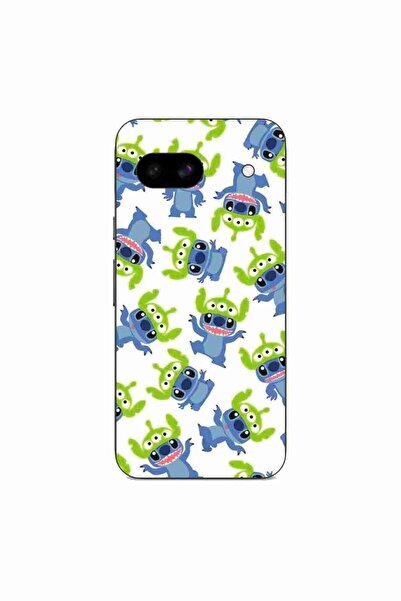 OEM Husa compatibila cu Google Pixel 8A Silicon Gel Tpu Model Stitch Pattern ...
