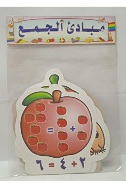Genaric Cut Pictures - Principles of Addition - Arabic
