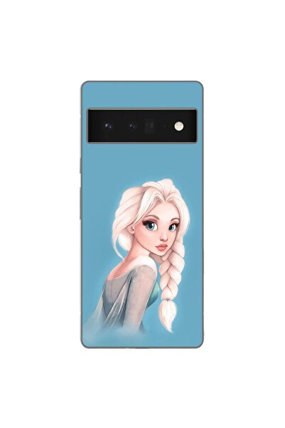 OEM Husa compatibila cu Google Pixel 6 Pro Silicon Gel Tpu Model Printesa