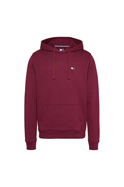 Tommy Hilfiger Hanorac bărbătesc cu glugă și insignă, croială normală, mărimea M
