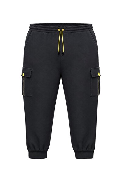 tambattal Cargo Pocket Oversized Sweatpants Streetwear Style (Wide Fit)